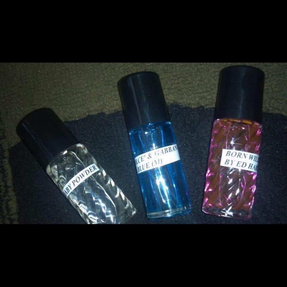 Essential Fragrance Body Oils. Set of 3 1oz size